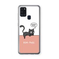 GSM poes: Samsung Galaxy A21s Transparant Hoesje