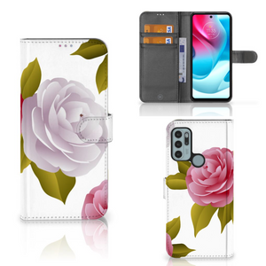 Motorola Moto G60s Hoesje Roses