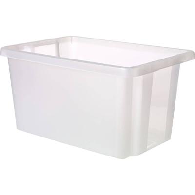 Curver 225404 Draaistapelhouder ESSENTIALS Drehstapelbox 45L, transparent Stapelbaar Transparant 1 stuk(s)