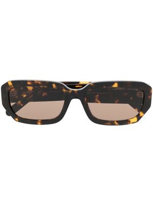 Marc Jacobs Eyewear Zonnebril met schildpadschild design - Bruin