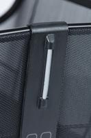 Basil cento tech fiber wsl - fietsmand - achterop - solid zwart