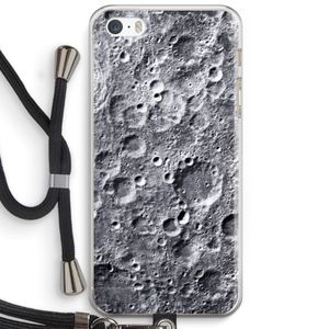 Maanlandschap: iPhone 5 / 5S / SE Transparant Hoesje met koord