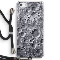 Maanlandschap: iPhone 5 / 5S / SE Transparant Hoesje met koord