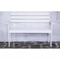 SenS Semmy houten bankje 120cm wit