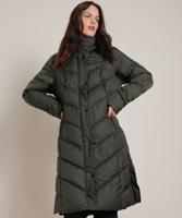 lange jas met doorgestikt design lange jas met doorgestikt design