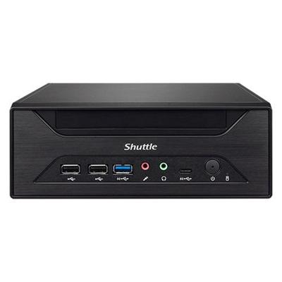 Shuttle xh610 xpc slim barebone, lga1700, intel h610, hdmi, dp, vga, 2x com, 2x lan, 2x2.5", 24/7