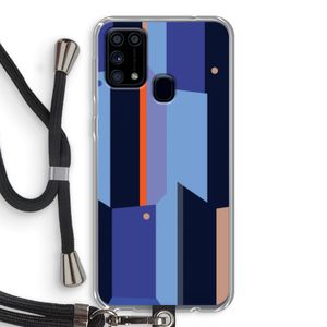 Gestalte 3: Samsung Galaxy M31 Transparant Hoesje met koord