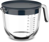 Glas maatbeker chef it 1000 ml met deksel navy Mepal - Mepal