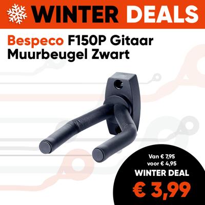 Bespeco F150P Gitaar Muurbeugel Zwart