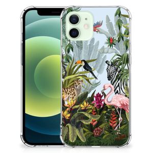 Case Anti-shock voor iPhone 12 Mini Jungle