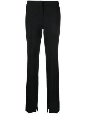 Stella McCartney pantalon slim à fentes - Noir