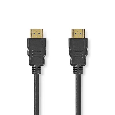 Nedis Ultra High Speed ??HDMI™-Kabel | HDMI™ Connector | HDMI™ Connector | 8K@60Hz | 48 Gbps | 1.00 m | Rond | 6.0 mm | Zwart | Label - CVGL35000BK10