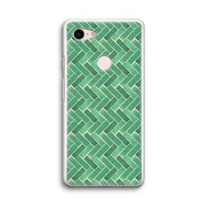 Moroccan tiles 2: Google Pixel 3 Transparant Hoesje