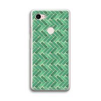 Moroccan tiles 2: Google Pixel 3 Transparant Hoesje