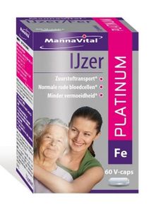MannaVital IJzer Platinum Capsules
