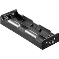 Goobay 10872 Batterijhouder Aantal cellen: 6 D (mono) Drukknopaansluiting (l x b x h) 195 x 73.5 x 32.8 mm