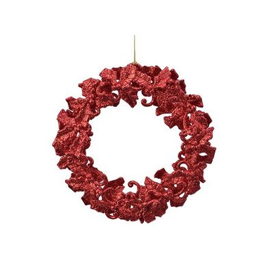 Kersthanger Krans - Kerstrood - Decoris