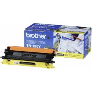 Brother TN135Y tonercartridge 1 stuk(s) Origineel Geel