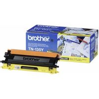 Brother TN135Y tonercartridge 1 stuk(s) Origineel Geel - thumbnail