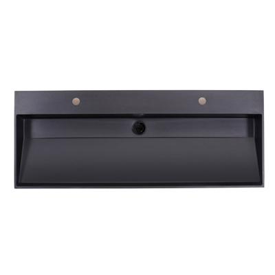 Wastafel Quartz Trend 120 cm Enkelbak zonder kraangaten