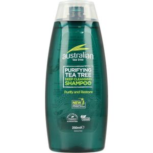 Shampoo Australian tea tree deep cleansing