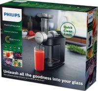 Philips Avance Collection MicroMasticating-slowjuicer, tot 90% sap-extractie - thumbnail