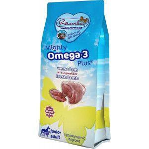 Renske Mighty Omega-3 Plus Junior Adult lam & rijst hondenvoer 3 kg
