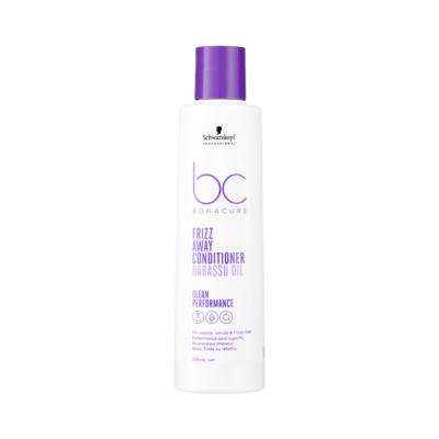 Schwarzkopf BonaCure Clean Performance Frizz Away Conditioner 200ml | Voor Dik en Weerbarstig Haar