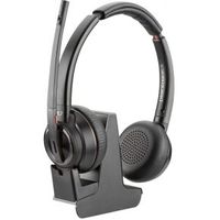 HP Savi 8220 Headset Bedraad en draadloos Hoofdband Kantoor/callcenter Bluetooth Zwart - thumbnail