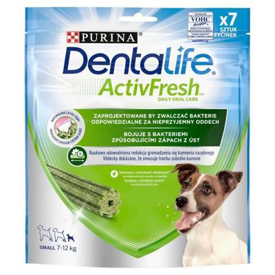 PURINA Dentalife Active Fresh Small - Dental snack voor honden - 115g
