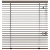 Leen Bakker - Fenstr Jaloezie 50mm Metallic - (30030) - Aluminium - Taupe - 120x10x10 Cm
