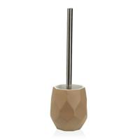 Toiletborstel Versa Amanda Beige Hars (11,2 x 37 x 11,2 cm)