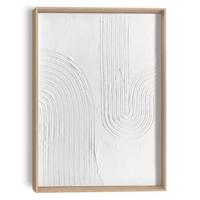 Reinders - Sharp White - Craft Art Schilderij 40x30cm Hout