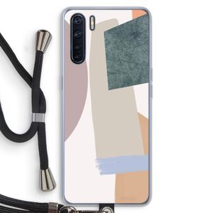 Lindo: Oppo A91 Transparant Hoesje met koord