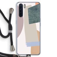 Lindo: Oppo A91 Transparant Hoesje met koord
