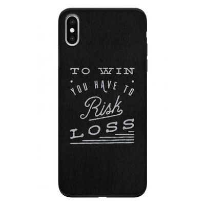 Risk loss: iPhone XS Max Tough Case