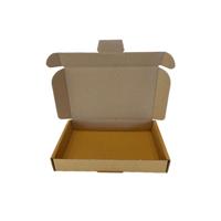 Brievenbusbox iezzy a6 180x115x28mm karton bruin