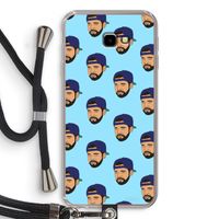 Drake Away: Samsung Galaxy J4 Plus Transparant Hoesje met koord