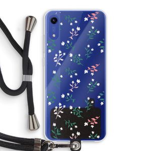 Small white flowers: Honor Play 8A Transparant Hoesje met koord