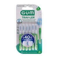 Gum Trav-Ler Interdentaal Borsteltje 1,1mm 6 Stuks