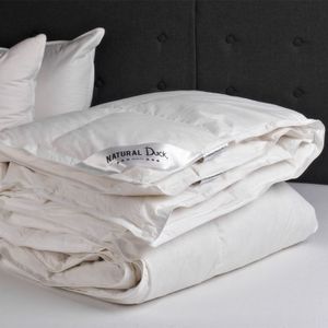 4 seizoenen Dekbed Natural Duck 85% Veren - 240x220 cm (Lits-Jumeaux) - Natural Duck - 1200+800 gram - Dekbed-Discounter.nl