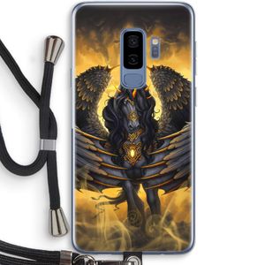 Pegasus: Samsung Galaxy S9 Plus Transparant Hoesje met koord