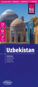 Wegenkaart - landkaart Oezbekistan - Usbekistan | Reise Know-How Verla