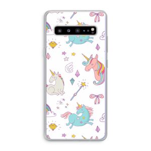 Fantasiewereld: Samsung Galaxy S10 5G Transparant Hoesje