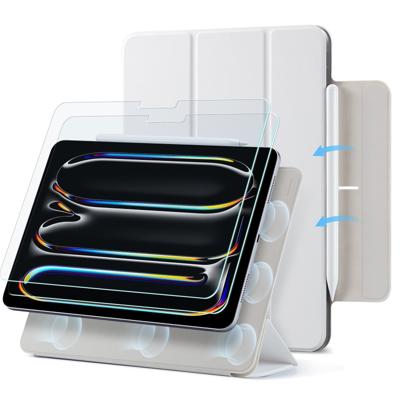 iPad Pro 13" (2024) Rebound Magnetic Protection Bundle - Brilliant White