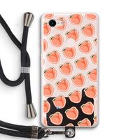 Just peachy: Pixel 3 XL Transparant Hoesje met koord