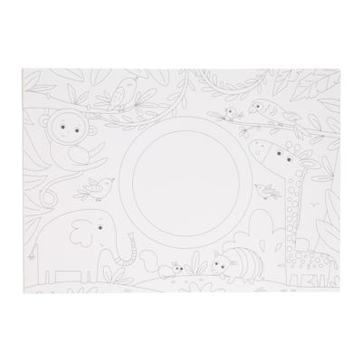 Wins Holland Placemat kleurboek - jungle