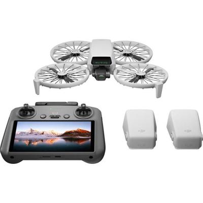 Camera Drone - DJI - Flip Fly More Combo (DJI RC 2) (GL) - Opvouwbare Propeller Guard - 1/1.3 CMOS - 4K/60 fps HDR - 31 min vlucht