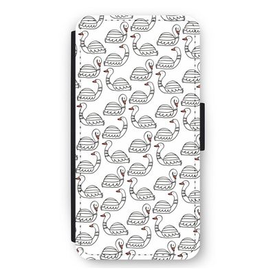 Zwanen: iPhone 11 Flip Hoesje