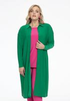 Yoek Blouse midi | Groen | Maat 50/52